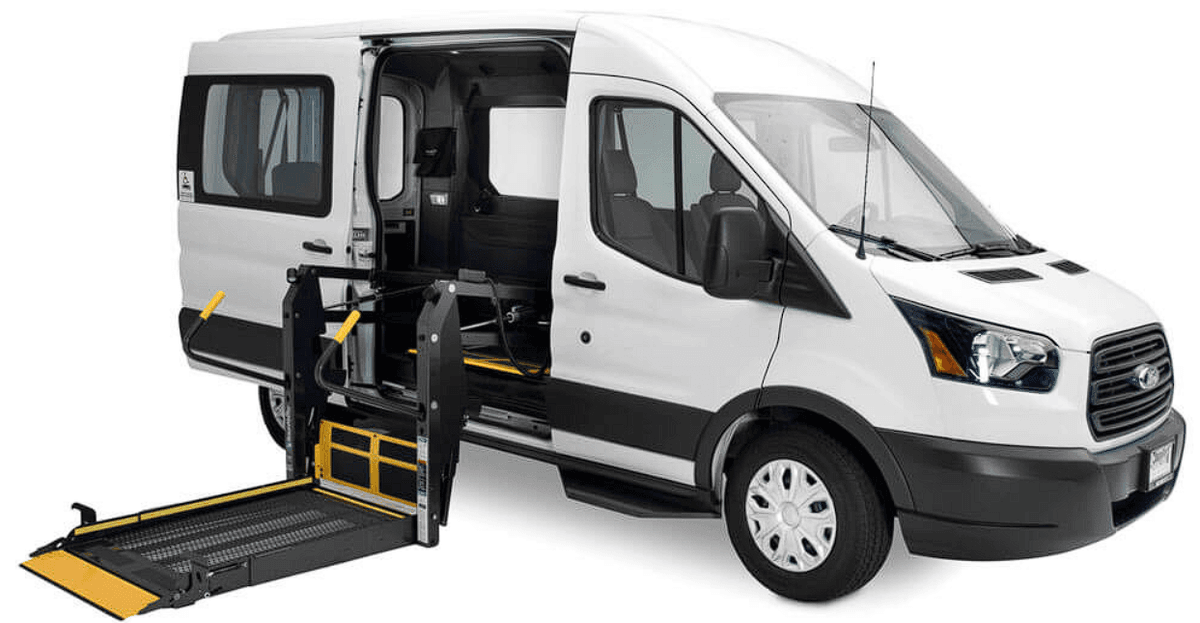 Wheelchair accessible Cab van