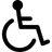 Wheelchair accessible icon